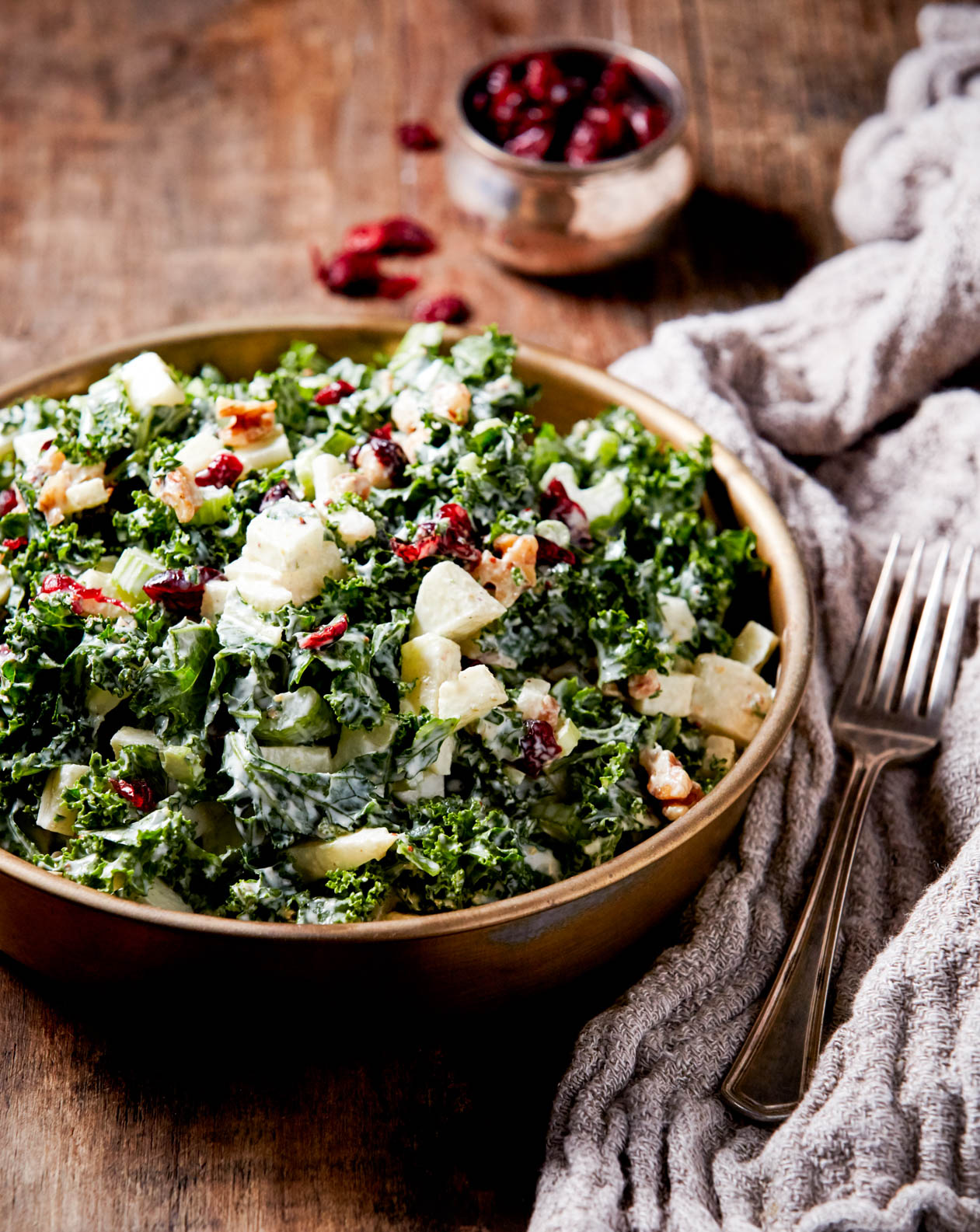 Kale Waldorf Salad Blue Stallion Farm