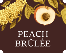 Peach Brûlée