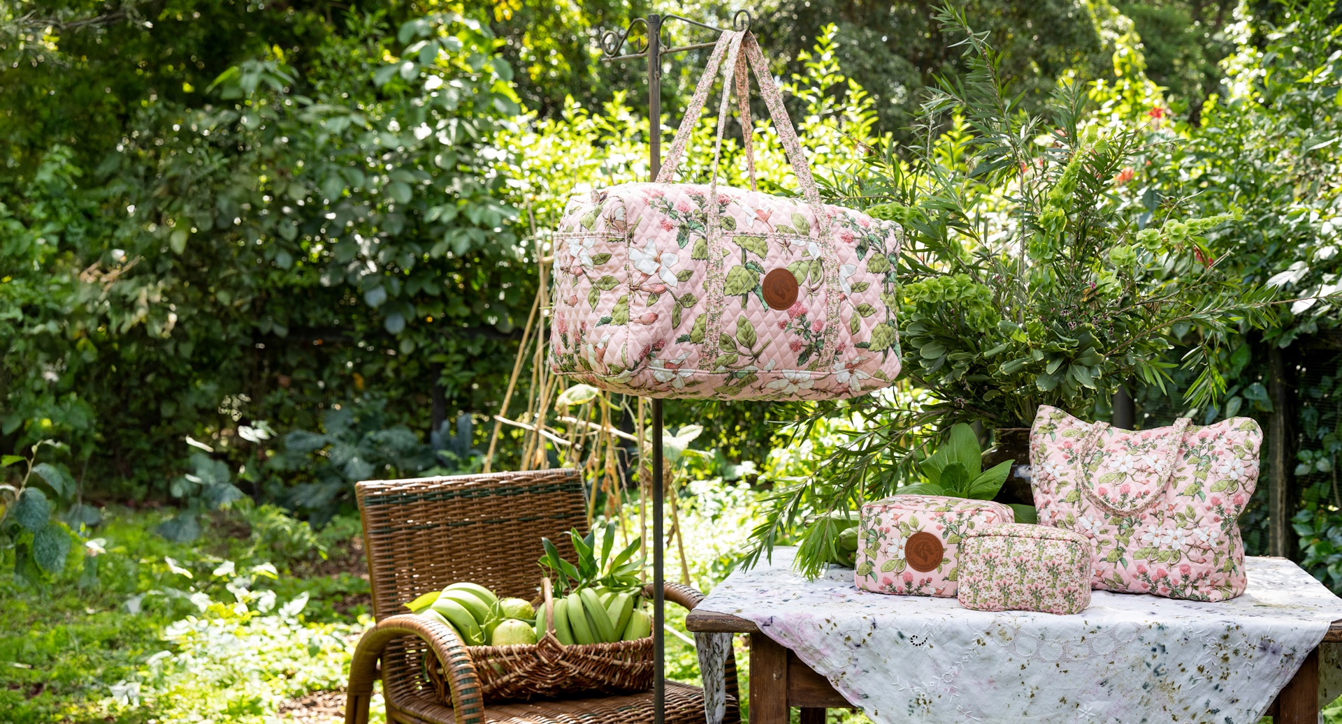 Discover our New Jasmine Joy Travel Bags: Weekender, Tote & Large Pouch