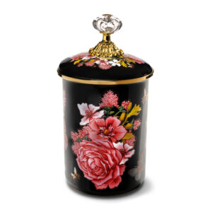 Floral Bouquet Canister