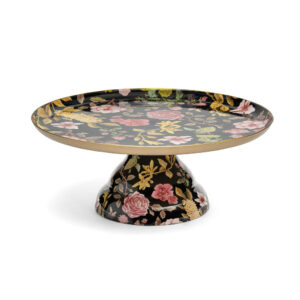 Floral Bouquet Cake Pedestal 10 Inch