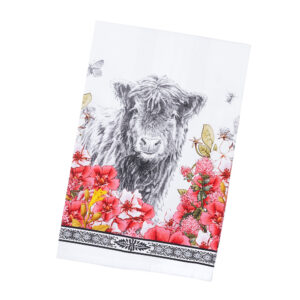 BOWIE FLORAL BOUQUET Tea Towel bsf-ktowel-fl-co