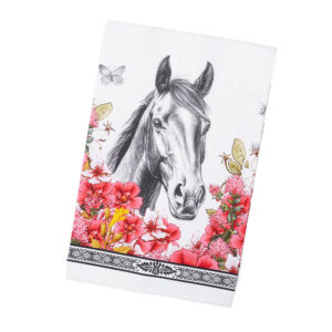 ROCKY FLORAL BOUQUET Tea Towel bsf-ktowel-fl-ho